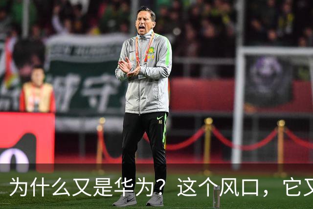 为什么又是华为？这个风口，它又抢在了前面